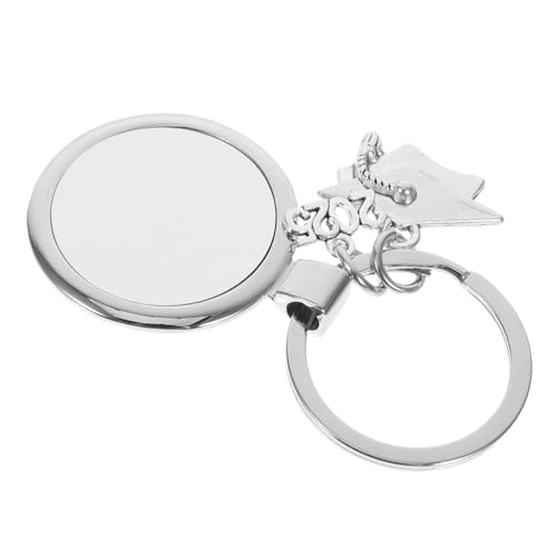 ULDIGI Sublimation Keychain Blanks Graduation Transfer Key Chains Class Of 2025 Key Chains Graduation Key Ring Pendants