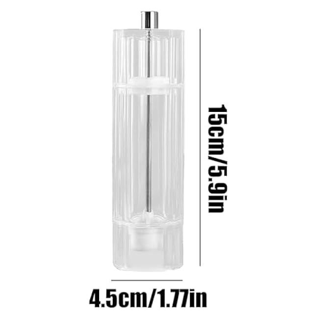 Salt Grinder - Manual Adjustable Sea Salt Mill | Circuit Tester Storage Organizer, Durable Kitchen Accessory for Peppercorn Garlic Seasoning, Socket Testers and Electrical Testing Kits 5.91x1.77in