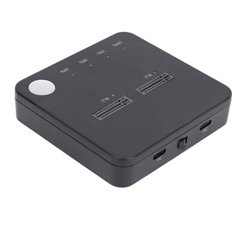 Duplicador M.2 NVMe SATA SSD, Estación Dock Dual Bahía 20Gbps miniatura 5