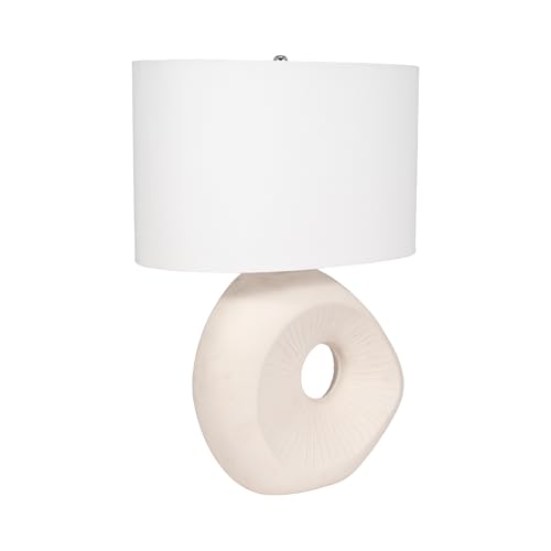 Lámpara de Mesa Moderna con Base de Cerámica y Pantalla Ivory miniatura 6