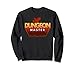 Vintage Text Dungeon and Master DM Juego de mesa Sudadera