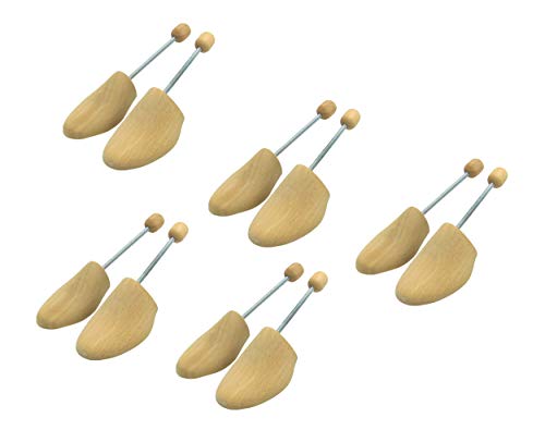 Max Basic en hêtre, by MTS shoecare made in Germany (Lot de 5 paires)