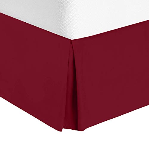Nestl Bedding Bed Skirt - Soft Double Brushed Premium Microfiber Dust Ruffle