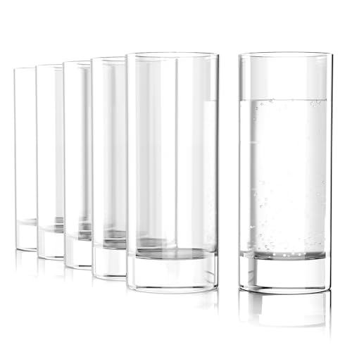 Stölzle Lausitz Verres à Eau New York Bar Lot de 6, 260 ml – Verres Élégants pour Eau, Jus & Cocktails – Cristal Sans Plomb – Résistants au...
