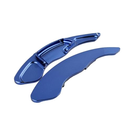 Compatible With Acura For TSX 2009 2010 2011 2012 2013 2014 For MDX 車用ステアリングホイールパドルシフトエクステンションステッカー デコレーションアクセサリー シフトパドル(Blue)