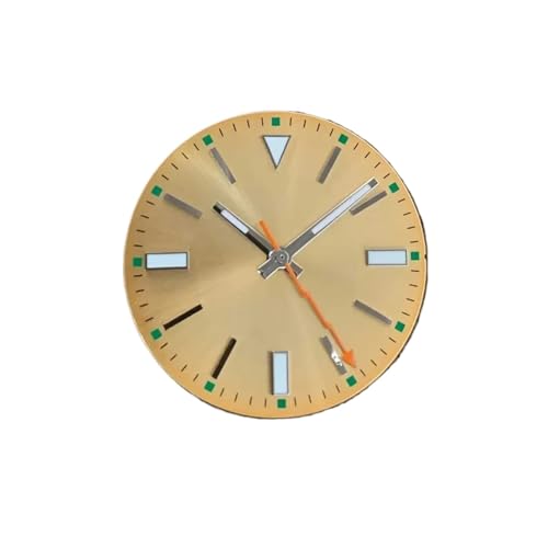 Cadran de montre avec aiguilles dorées 29mm pour réparation fluide du mouvement 8215