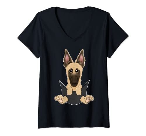 Questo costume da Malinois con un simpatico cucciolo di Malinois in una tasca è un grande regalo per gli amanti e i proprietari di Malinois. È un must have se ami i cani, in particolare i Malinois belgi e i cuccioli.