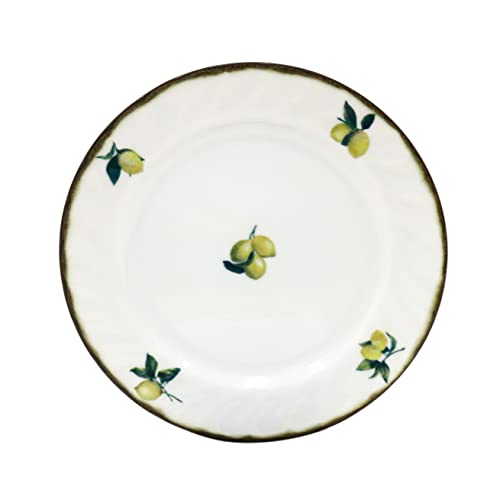 キャッスルエンタープライズ 昭和レトロな浪漫食器シリーズ 【24p ミート皿】(果実檸檬)1枚
