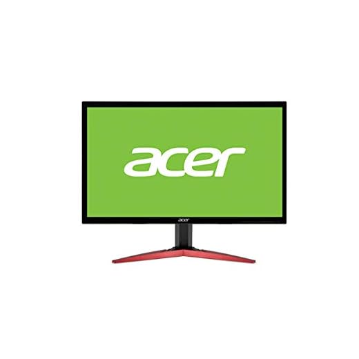 Acer KG1 KG241P LED Display 61 cm (24") Full HD Plana Negro - Monitor (61 cm (24"), 1920 x 1080 Pixeles, Full HD, LED, 1 ms, Negro)