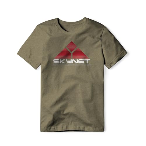 Skynet Logo : Terminator Movie, Cotton/Poly Blend Tee