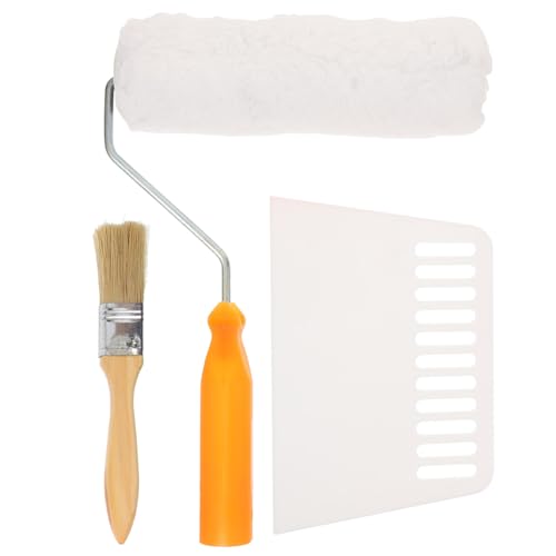 GETAJGHSD 1juego Kit De Herramientas Para Instalación De Tapiz Rodillo y Cepillo Para Suavizar y Alisar Superficies Casa y Automóvil