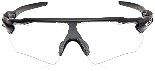 Oakley Men's Ev Path Sunglasses Rectangular, Matte Black/Clear, 38 Mm #TOP1