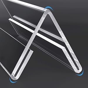 Ferauax pack of 10 2mm Thickness (8 Inch Width x 2.25 Inch Height) (20.32 cm x 5.7 cm) Table name plate for office desk – Set of Blank Nameplates for Office, Business, Conference Rooms, or Classrooms 3