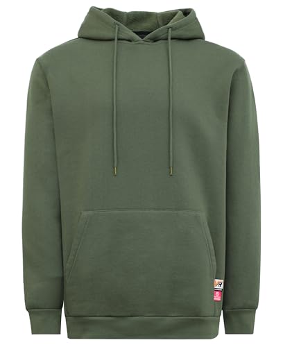 Image of VATRENUS FR Hoodies for Men Pullover 10.5oz Cotton Fleece Flame Resistant Jacket Fire Retardant Welding Sweatshirts
