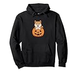 Photo Gallery shiba inu carino cane zucca di halloween felpa con cappuccio Photo Gallery shiba inu carino cane zucca di halloween felpa con cappuccio