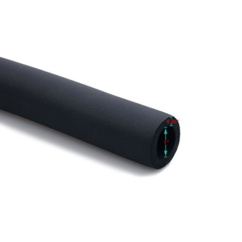 Urbest Pipe Insulation Tubing 1" X 3/8" Heat Preservation Insulated 6-Foot Length Handle Grips (25X9Mm) #TOP1