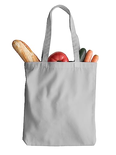 Tissaj-GOTS-Certified-100-Organic-Cotton-Shopping-Cloth-Bag-Reusable-41025-Pack-16x15-27-Handle-DIY-Gift