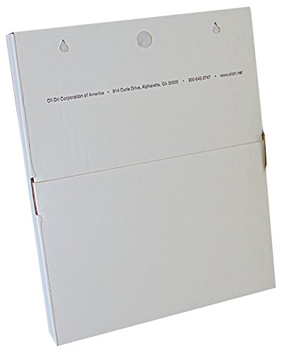 Oil Dri L70320 Put Over The Spill White Quick-Sorb Oil Pad, Tablet Of 20, 15" X 19" #TOP1