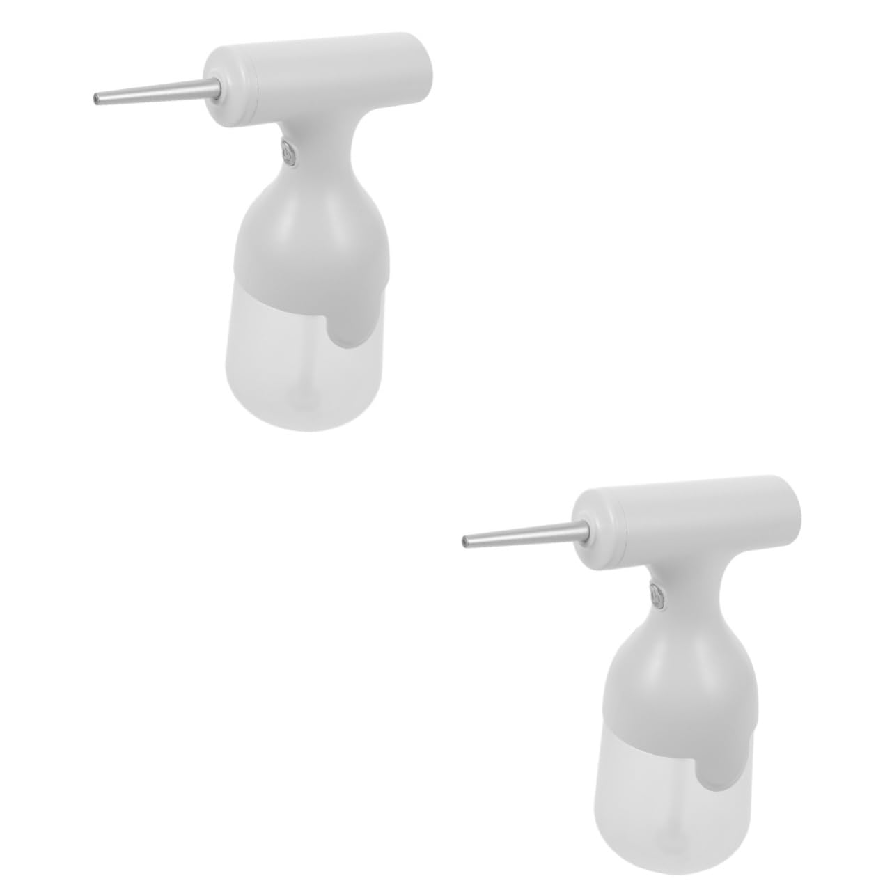 Baluue Lot De 2 Nettoyants Visage Électriques À Bulles Mousseur Pour Le Visage Simple Mousseur Pompe Pour Le Visage