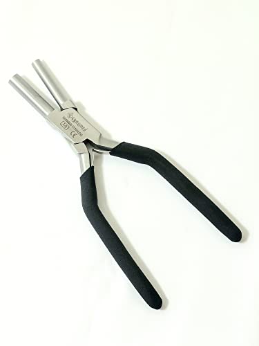 German Heavy Duty Bail Making Pliers,6 In 1 Wire Looping Forming Pliers, Big Size Looping Pliers 13,16 & 20Mm,Small Looping Plier, 5, 7,10Mm Anti Slip Comfort Grip Handle #TOP4