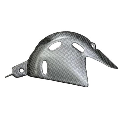 Protector de cadena motor de fibra carbono con cubierta piñón para Streetfighter V4