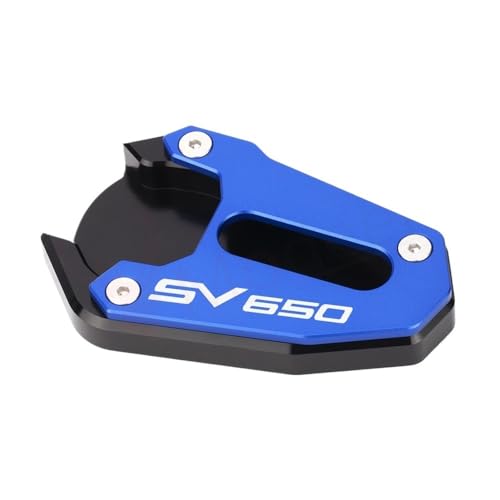 Plaque d'extension de béquille en alu CNC pour SV650 et Gladius