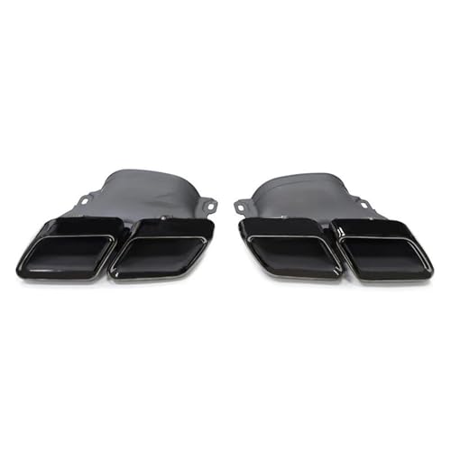 Silencieux échappement Mercedes W205 C300 C260 embouts quad inox pour remplacer l'origine