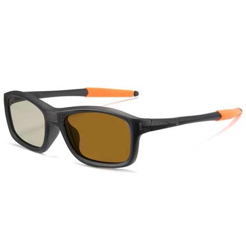 Cyxus 0.1 Seconds Smart Photochromic Sunglasses Men Women Polarized Sunglasses UV Protection with Blue Light Blocking P1176