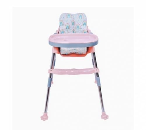 Image of My Giraffe Coco Baby High Chair, Light Pink - Rainbow