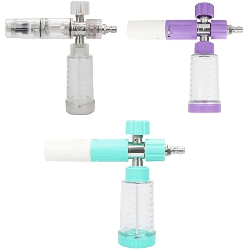 Cañón de jabón para lavadora a presión, pulverizador de jabón de lavado de coche con conector rápido de 1/4 pulgadas, utilizado para coches, camiones, motocicletas