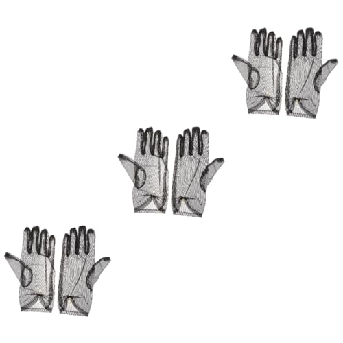 ifundom 3 Pares Guantes de Jardinería Mujeres con Protección Solar Uv Guantes y Transpirables Actividades de Resistentes Desgaste
