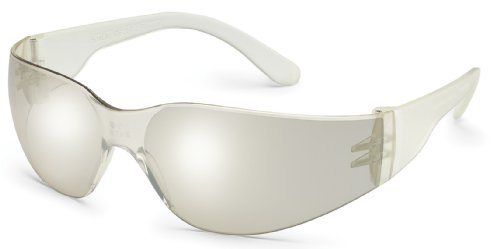 Gateway Safety 460M UL-Certified StarLite Safety Glasses Clear In/Out Mirror Lens Clear Temple (Pack of 10)