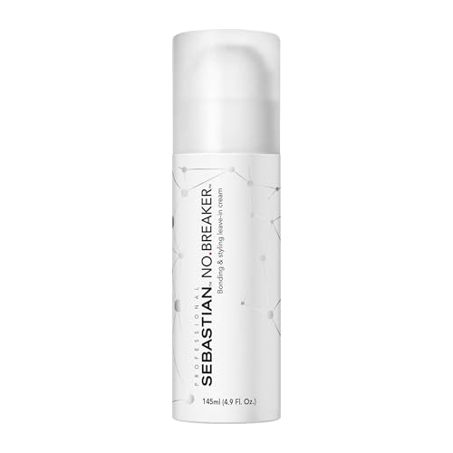 Sebastian Professional No.Breaker Bonding and Styling Leave-in Cream | Intense Conditioning Cream with Heat Protection | 72 HR Frizz-Free, Flexible Hold | 145ml