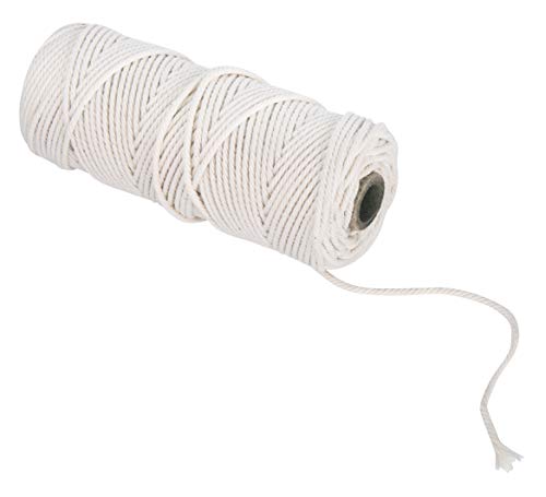 Rayher Poly-Cotton Crochet Thread, Yarn for Craft Floristry and Decorations, Macrame Cord with a Diameter of 3.7mm, 280g, 70m - Image 3