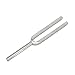 Steel Singing Tuning Set Portable Tuning Fork Wooden Resonator Practical Pure Tranquility Acoustic Tune with Rubber Hammer for Sound