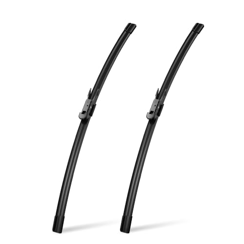 Image of 26 inch26 inch (Top Lock) Windshield Wiper Blades Automotive Replacement for Ford Fusion 2020 2019 2018 2017 2016 2015 2014 2013 OEM Quality Premium 2 Pack
