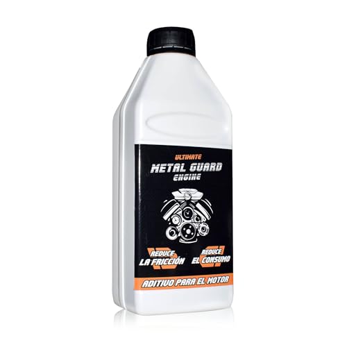Metal Guard Engine, Aditivo para Motor 1L, Reduce Fricción y Consumo, Protección contra Daños y Corrosión