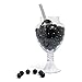 Candy Envy - Black Gumballs - 1 Inch - Approximately 113 Per 2lb Bag - Bulk Black Candy - North American Made & Kosher Certified