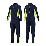 Goldfin Kids Wetsuit, Boys Girls Wet Suits Youth Toddler 3mm Neoprene Back Zip Keep Warm for Cold...