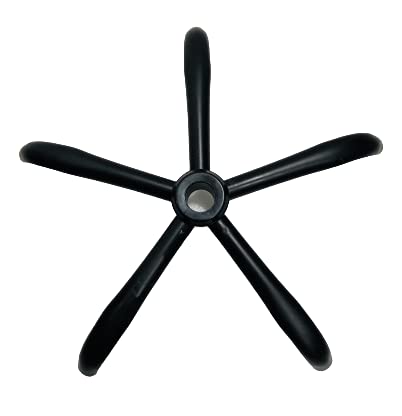 Image of GOYALSON Chair Premium Metal Black Iron Chair Base Replacement 26 inch Heavy Duty compaitable for Every Chair (Without Wheel, Small)