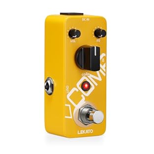 Great Optical Compressor - A nice sound compressor guitar pedal , it puts that classic optical compressor sound in a mini guitar compressor pedal. You can put a compressor right at the beginning of your signal chain to tighten things up. If you're lo...