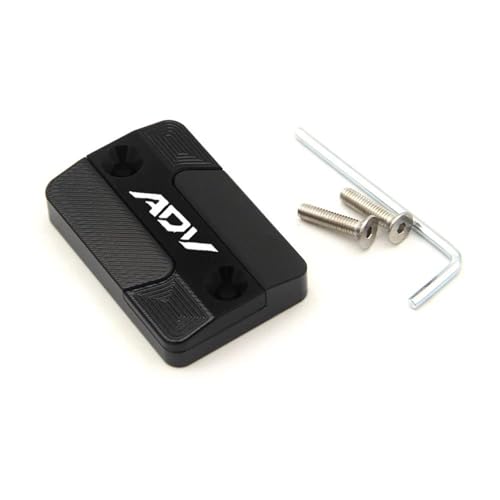 �L���b�v�����t���܂� �I�[�g�o�C�̃t�����g�u���[�L���U�[�o�[���̃^���N�J�o�[�I�C���J�b�v�L���b�v�A�N�Z�T���[ �ɓK������z���_ ADV150 ADV160 ADV350 ADV 150 350 160(Black A)