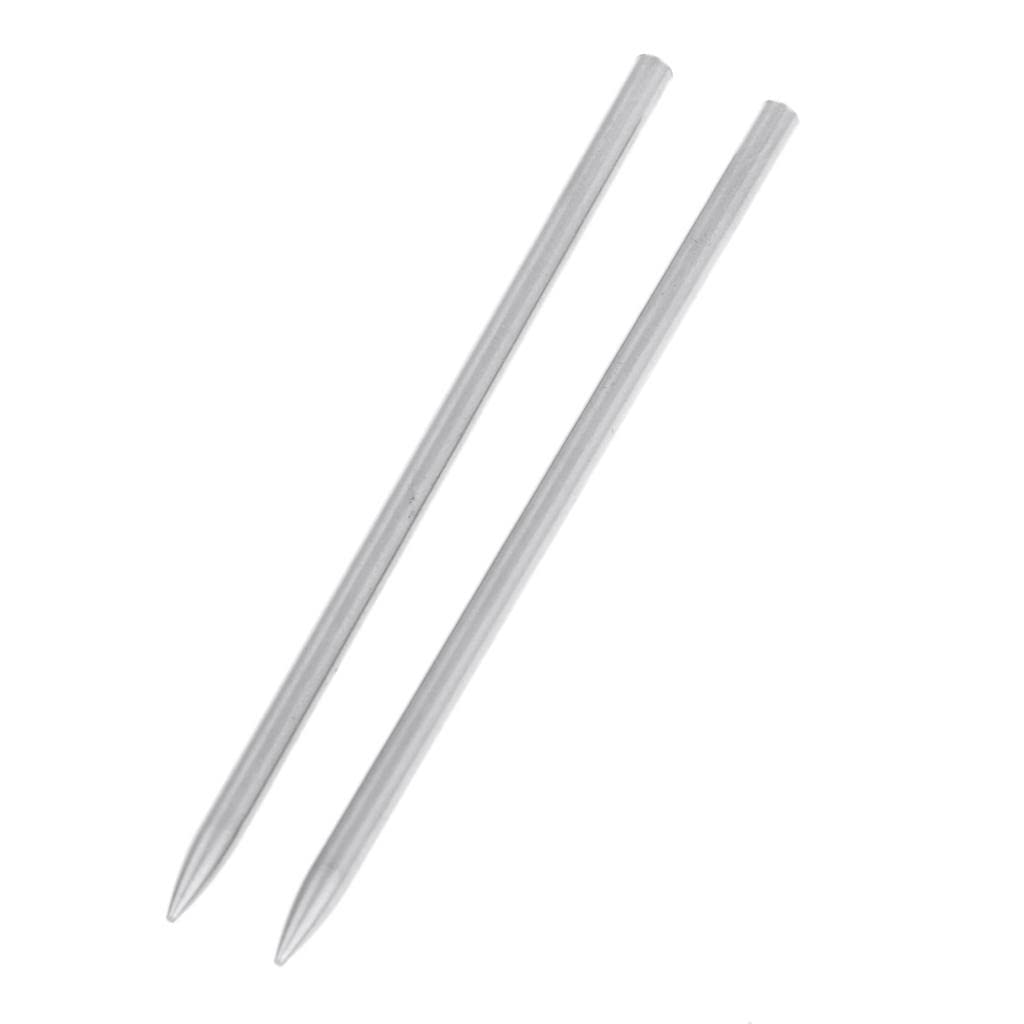 2pcs Stainless Steel Paracord FID Lacing Stitching Needles Outdoors 80x3mm-image-42