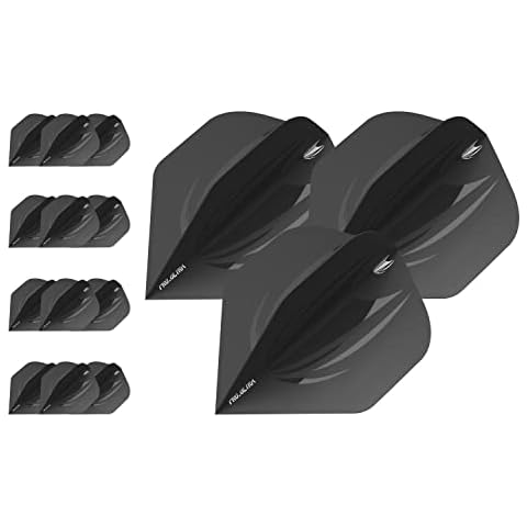 Target ID Pro Ultra Black Dart Flights Cover