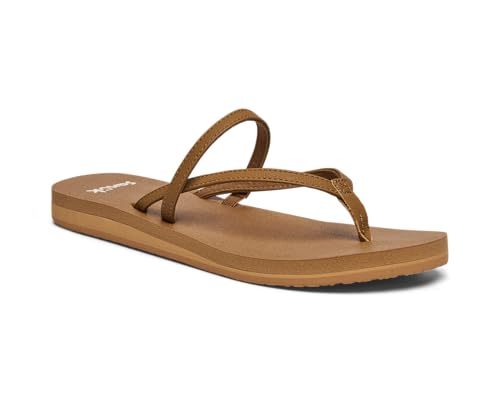 Image of Sanuk Yoga Stella - Women Sandals, Tan, 11