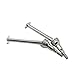 SKorFGX 2PCS Metal Drive Shaft Compatible with 1/16 RC Car Models 16207 16208 14209 14210 Upgrade Spare Parts(Black)