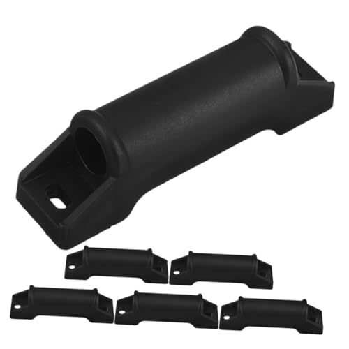 healvian 6個 オフィスチェア用 フットレストスライダー リクライニングチェア対応 滑らかで な 足置きパッド 簡単取り付け可能 家具パーツ