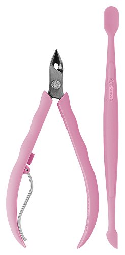 Mundial Alicate cuticula Sandy+Duplex Rosa 756