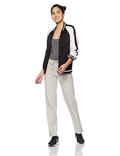 Image of Macrowoman Women's Cotton Stretch Lounge Pant (MW3102 Grey Melange XL)