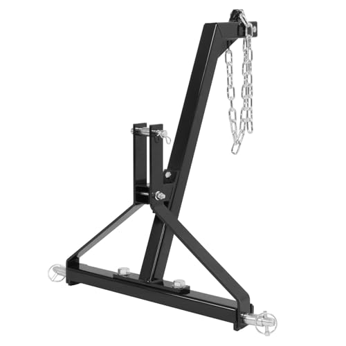 Suitable for 3 Point Log Skidder Compatible with Category 1 Lawn Tractors Log Skidding Arm Suitable for Relocating Timber, Logs, Fallen Trees for Yard Garden Work Steel